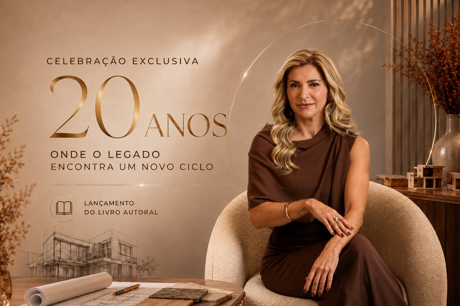 Celebração exclusiva 20 anos — Adriana Nogueira